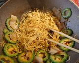 マルタイ棒麺でスイチリマヨゴーヤ焼きそば作り方3写真
