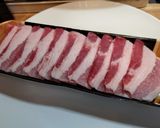 超簡単！豚バラ肉のブルーベリーソース添え作り方1写真