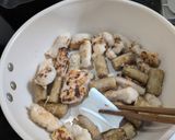 甘辛黒胡椒のごぼうチキン作り方6写真