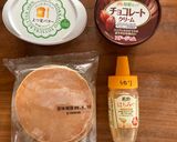 喉にやさしい☆チョコハニーパンケーキ🍫🍯作り方1写真