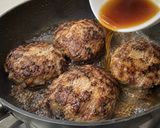 納豆入り!鶏むね豆腐の筋肉海苔バーグ作り方8写真
