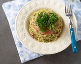 大葉香る☆大葉ジェノベーゼパスタ作り方4写真