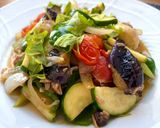 【簡単作り置き副菜】ツナと夏野菜のバター焼き作り方6写真