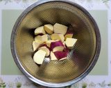時短簡単！鶏肉とさつまいもの塩レモン炒め作り方3写真