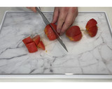 鶏肉とにんにくの芽のトマト煮★動画あり★作り方4写真