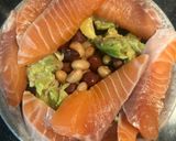 ひじき豆アボカド鮭で…昼めし！作り方8写真