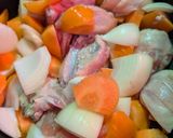 簡単★昼食！ぶつ切り鶏肉のカレーライス作り方3写真