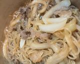 白滝牛丼🍚作り方2写真