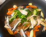 舞茸と野菜の甘辛炒め作り方8写真