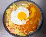 カレー焼きそば作り方10写真