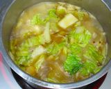 【 鶏もも肉とニラの旨辛かきたまうどん〗作り方7写真