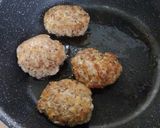 かさまし節約卵不使用！椎茸と大豆ミートハンバーグ作り方9写真