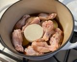味しみ!冷凍大根と手羽元のうま煮作り方2写真