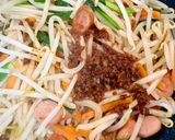 ウインナーとカット野菜の麻婆卵作り方4写真
