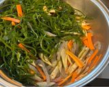 昆(布)・蒟(蒻)・根(菜)の炒め煮。作り方3写真