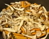 夏の夕飯☆大葉爽やか豚挽肉ときのこの麻婆茄子作り方5写真