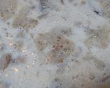 あわび茸と豚肉のマスタードパスタ作り方3写真