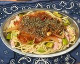 トマトとアボカドの最強冷製パスタ作り方5写真