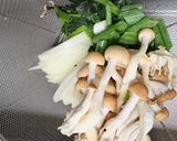 エビとほうれん草の中華風生姜ミルクグラタン作り方1写真