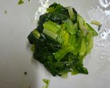 しらすと法蓮草🧀入り卵焼き♡低残渣食にも作り方1写真