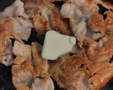 セレブな豚肉の青じそバター醤油丼作り方2写真