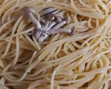 色々きのこと大葉とかいわれのパスタ作り方5写真