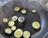 ズッキーニの塩昆布＆チーズの和風焼き作り方3写真