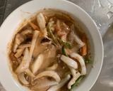 お一人様レンジ梅味噌照り味豚平焼き風作り方17写真