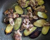 簡単★茄子と牛肉と豆腐の焼肉のたれ炒め作り方2写真