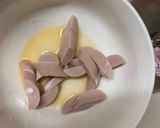 ゴロゴロ野菜魚肉ソーセージユッケ炒煮風作り方1写真