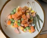 全てレンジ和風レモン風味オムライス弁当作り方1写真