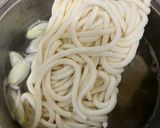 豚塩うどん😋胡椒を効かせた白だしつゆ(木曽路風)作り方3写真
