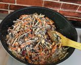時短節約!業スー材料で簡単炒り豆腐作り方3写真