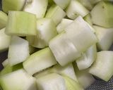 とろとろ冬瓜とひき肉のカレー煮作り方1写真