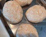 甘辛だれの鶏つくね豆腐ハンバーグ作り方4写真