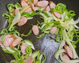 ワンパンでナポリタン!ランチに作り方2写真