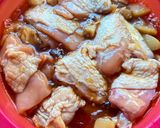 鶏照りを桃ゼリーで簡単甘旨に!お弁当にも作り方4写真