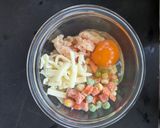 簡単節約！鶏ひき肉の巾着煮作り方3写真