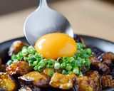 なすの激ウマレシピ‼︎なすのてりたま丼♪作り方5写真