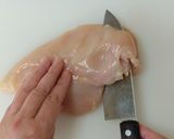 チキンパルメザンパスタ作り方1写真