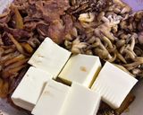 秋の味覚たっぷり肉豆腐作り方3写真