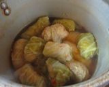 大豆ミート入りロールキャベツ作り方6写真