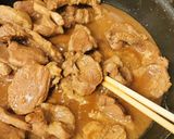 豚肩ロースのにんにく醤油焼き煮作り方4写真