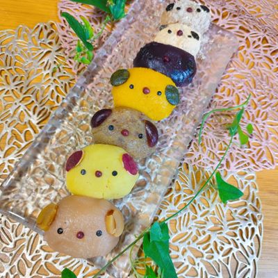 簡単可愛い♡ワンちゃんおはぎ by AyakoOOOOO 【クックパッド】 簡単