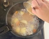 出汁入り味噌で、我が家の定番味噌肉じゃが作り方10写真