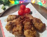骨も食べれる☆フライドチキンならぬポーク作り方3写真