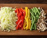 みつせ鶏むね肉と野菜のフライパン蒸し作り方2写真