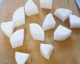 鶏大根。(鶏肉と大根のうま煮)作り方1写真