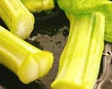 筍と菜の花の和風醤油ソテー作り方1写真