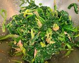 さっぱり箸休め！ほうれん草の胡麻和え作り方4写真